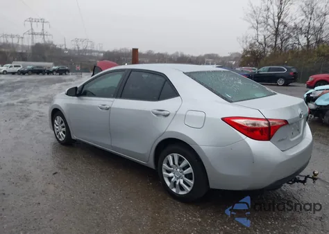 2017 Toyota Corolla Le from USA, damaged, VIN 2T1BURHE7HC840439